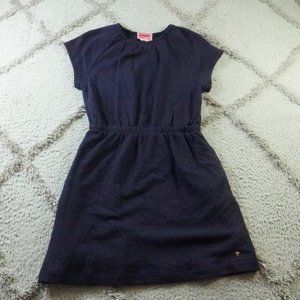 Kate Spade T-Shirt Dress Womens Small Blue Pockets Stretchy Lace Open Back
